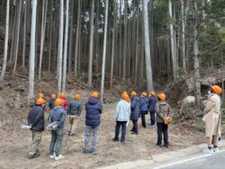 松本市岡田財産区様が当組合を視察